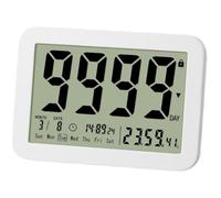 Aundhegrtt Timer Conto Alla Rovescia Digitale per Cucina Studio e Lezioni | Ideale per cucina e studio; timer programmabile, ampio display e design durevole in plastica.