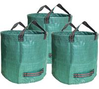 AUNEOS 3X 500L Sacchi Da Giardinaggio Professionali, Sacchi per Rifiuti Da Giard