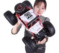 AUNEVN Rc Car Boys Toy Remote Control Car High Speed 2.4Ghz Electric Rc Climbing Car Forte Sospensione Ammortizzante 4Wd Monster Truck Guscio in Lega Tutti i Terreni Rc Veicolo Giocattolo per Adul