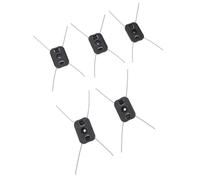 AUNMAS 10 Pezzi di Erbe Infestanti a Filo con Filo di Bobina, Teste di Trimmer in Acciaio Inossidabile ABS Sostituzione per Erbacce Elettriche da 5,5 Mm Wackers Elettrico