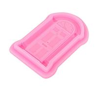 AUNMAS 2 Pezzi Stampo da forno, 14x9cm Muffa del silicone della finestra della porta del silicone del silicone del commestibile Torta Fondente Mould Decorazione Strumento di
