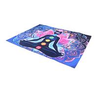 AUNMAS Arazzo in tessuto di poliestere, Tappeto da appendere a parete Coperta da parete in fibra di poliestere in stile nordico Decorazioni artistiche di sfondo(200 * 150cm)