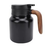 AUNMAS Carafe al caffè Isolato, Caffettiera sotto Vuoto in Acciaio Inossidabile con Distributore di Bevande per Infusore per tè per Succo di Latte Ghiacciato Bevanda Ghiacciata (Opaco)