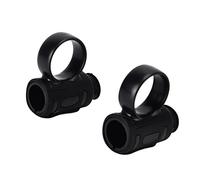 AUNMAS Clip per Bacchette Batteria in Silicone e ABS, Impugnatura (Tutto