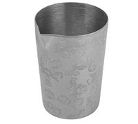 AUNMAS Cocktail in Acciaio Inossidabile Vetro di Miscelazione, Set di Shaker da Cocktail in Acciaio Inossidabile Professionale con Motivo Floreale per L'uso della Barra per la Casa del
