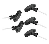 AUNMAS Corda per Tosaerba, Maniglia Robusta per Fune di Avviamento da 125 Cm per Generatori a Benzina, Corda per Tosaerba Ad Avvio Rapido per Attrezzature da Giardino