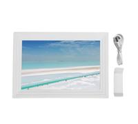 AUNMAS Cornice per Foto Digitale da 10.1 Pollici Cornice WiFi Touch Screen HD con Sensore G a Rotazione Automatica per Riproduzione Video Musicale APP Frameo