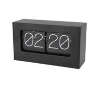 AUNMAS Flip Clock retrò Vintage Flip Down Auto Page Torning Digital Table Clock per la Decorazione della Scrivania