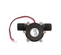 AUNMAS Generatore Idroelettrico, Uscita DC 12V Funzionamento a Basso Rumore F Luci LED Generatore a Turbina Ad Acqua Idroelettrico per All'aperto