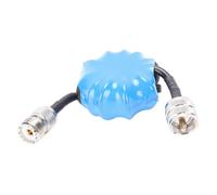 AUNMAS HF Choke Balun Anello Magnetico in Ferrite 1 1 Balun Corrente da,8 a 30 MHz 200 W Soppressione modalità Comune Connettori Maschio-femmina per Antenna a Onde Corte per Radioamatori