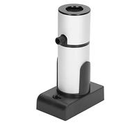 AUNMAS Infusore per Fumo di Legno Portatile, Affumicatore per Cocktail in Lega di Alluminio e Zinco con 2 Ingranaggi per Fumo, Pistola Affumicatrice Portatile Staccabile per Carne, Formaggio,