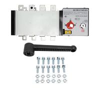 AUNMAS Interruttore di Trasferimento del Generatore, Protezione Cortocircuito a Doppia Alimentazione AC400V 50Hz Interruttore di Trasferimento Rapido con Isolata 2in 1out (200A)