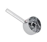 AUNMAS Kit Maniglia Rubinetto per Rubinetto Monocomando, Maniglia del Rubinetto in Lega di Zinco Cromata per Bagno Toilette e Altri Luoghi (per Cartuccia 45mm, Argento)