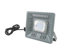 AUNMAS Lampada Leggera Nera a LED da 50 W (385-400nm), Dotata di un Corpo Lampada Regolabile a 180 °, Valutazione di Protezione IP65, Adatta per Feste Luminose Nere, Decorazione del (GREY)
