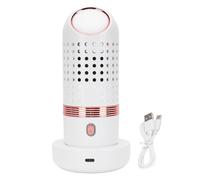 AUNMAS Lavatrice di Frutta e Verdura con Base di Ricarica, IPX7 Ad Alta Efficienza 10 Minuti di Arresto Automatico, Prodotto e Dispositivo Detergente per Verdure per Spurgimento degli (WHITE)