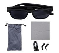 AUNMAS Occhiali Bluetooth Smart, Occhiali da Sole per Cuffie Wireless con Doppio Altoparlante per Musica e Chiamate per Uomini e Donne, Audio per Protezione Atletica