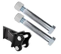 AUNMAS Perni per Mini Escavatore, 2 Pezzi Sostituibili per Piccoli Escavatori Perno di Collegamento per Benne Rastrelli Allentatori Trivelle