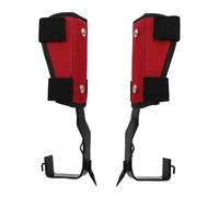 AUNMAS Picchi per Arrampicata sugli Alberi, Ingranaggi in Acciaio Inossidabile con Pedali Antiscivolo per la Raccolta dei Frutti degli Alberi e Il Taglio dei Rami