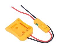 AUNMAS Potente Adattatore Batteria ABS Integrato per L'adattatore della Batteria Elettrica a 20 V 20 -V per BCD, Plastica, Serie di Abbinamenti per gli Addetti Alla Manutenzione degli Utensili