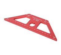 AUNMAS Righello per Legno in Alluminio, Scriber per Falegnameria ES, 4,