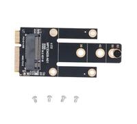 AUNMAS Scheda Convertitore PCB Adattatore Mini PCIe a M.2 NGFF con Slot Nano SIM, Chiave B per Modulo 5G 4G 3G, Supporta 3030 3042 3050 3052, PCIe 1X USB 2.0 per PC Portatile