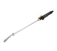 AUNMAS Spruzzatore di Ugello per Tubo da Giardino, Bacchetta di Spruzzatore d'acqua con Manico Ergonomico Motivi di Spruzzatura Regolabile e Valvola di Spegnimento con Controllo