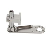 AUNMAS Staffa di Montaggio per Encoder Rotativo, Staffa di Fissaggio per Encoder in Metallo Diametro Foro 21 Mm, Struttura Stabile Superficie Lucida Sostituzione Rapida per Contatore con Display