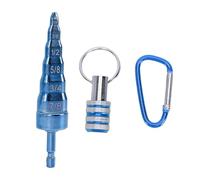 AUNMAS Strumento per Pressare il Rame 6 in 1, Espansore Compatto per Tubi in Acciaio Al Carbonio per Tubi da 1/4 3/8 1/2 5/8 3/4 7/8, con Fibbia Portapunte per Riparazione Frigorifero (BLUE)