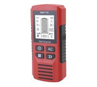 AUNMAS Stud Finder, Rilevatore di Metalli Ad Alta sensibilità per Legno in Metallo a Filo in Diretta in Metallo Magnetico Modalità di Rilevamento Multipli per Qualsiasi Livello di (rosso)