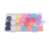 AUNMAS Tappi per Fiale Tappi per Fiale Peptidi Coperchi Riutilizzabili in Silicone per da 3 Ml 24 Pezzi Viola Bianco A Prova di Perdite A Prova di Polvere Conservazione per Vernici da Laboratorio