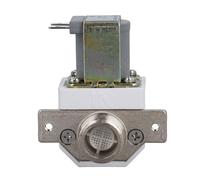 AUNMAS Valvola di Ingresso Acqua Fredda da 12 V, Materiale in Rame, Prevenzione del Riflusso, Filtro Rimovibile, Ideale per Distributori d'Acqua e Lavatrici