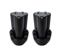 aunstarwei Confezione da 2 batterie di ricambio agli ioni di litio da 10,8 V 3,5 Ah per Makita BL1013 BL1014 DF030D DF330D LCT203W 194550-6 194551-4 195332-9