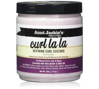 Aunt Jackies Curl La La Defining Curl Custard Barattolo da 15 once (443 ml) (2 confezioni)