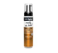 Aunt Jackie's Curls & Coils Braid + treccia Collection Ready, Set Hold Braid Fissaggio Schiuma con presa extra salda, 8,5 Fl Oz Giallo