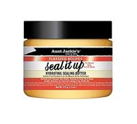 Aunt Jackie's Ricette di semi di lino Seal It Up burro sigillante idratante, burro balsamo per capelli, 15 once fluide