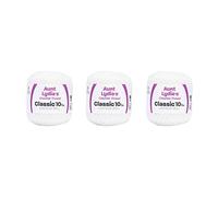 Aunt Lydia Classic White Crochet - Confezione da 3 pezzi 400y/365 m - Cotone - Calibro 10 - Uncinetto