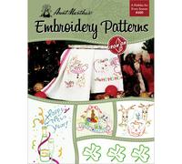 Aunt Martha's 405 A Holiday for Every Season Embroidery Transfer Pattern Book Over 25 Iron On Patterns