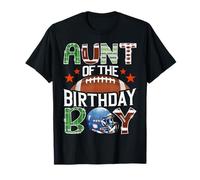 Aunt Of The Birthday Boy Football, 1° anno dopo il compleanno Maglietta