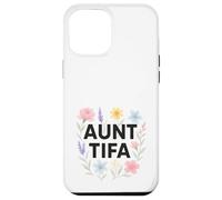 Aunt Tifa Floral Resistance Protest Resist Fascism No Kings Custodia per iPhone 12 Pro Max
