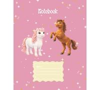 Auntie Toni's Tales: Freddie Willow & Friends Pony Notebook;: 7 1/2" x 9-3/4", 200 Sheets, 100 pages, Pony Notebook, journal with decorative boarder motifs, Writing prompts, Age 3-12
