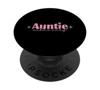 Auntie Vibes solo minimalista PopSockets PopGrip Adesivo
