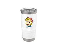 Auntitude What Is Auntitude You Ask? Funny Aunt Niece Nephew Bicchiere termico in acciaio inox doppia parete