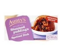 Auntys Spotted Dick Puddings 200g X 4 Pack