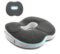 Auoketuo Cuscino Antidecubito per Sedia - Ciambella Cuscino Ortopedico, Effettivo nel Lenire Emorroidi, Prostata, Coccige, Sciatica e Mal di Schiena, Ideale per Uso in Ufficio, Auto e Sedia a Rotelle.