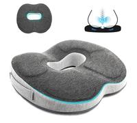 Auoketuo Cuscino per sedia anti-decubito: cuscino ortopedico a ciambella per a