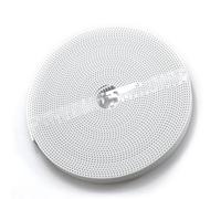 Auootyu Zkenshan-Cinghia dentata aperta per stampante 3D, 2GT S2M HTD3M S3M HTD5M S5M S5M larghezza di trasmissione in gomma 6-25 mm CNC PU filo di acciaio, cinghie sincrone (bianco S2M, larghezza 6