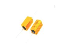 AUOQKQUT 10pcs 5W RX24 Aluminum Power Metal Shell Case Wirewound Resistor 0.1~33K 0.33 0.5 1 2 5 6 8 10 20 50 100 120 200 300 1K 5K 10K (1K)