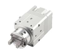 AUOQKQUT 1pc MRHQ Series Rotary Actuators Air Grippers Angular Style Pneumatic Cylinder Pisdon MRHQ10 MRHQ16 MRHQ20 MRHQ25(MRHQ10 Clamps) AUOQKQUT