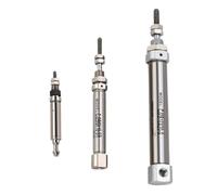 AUOQKQUT 1pc Needle Cylinder Stainless Steel Air Cylinder Single Acting CJ1B4/CJ2B6/CJ2B10/CJ2B16(CJ2B10X30-S) AUOQKQUT