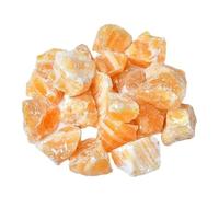 AUOQKQUT Bulk Citrine Crystals Rough Stone Large Raw Rock for Tumbling, Cabbing, Decoration, Wire Wrapping, Wicca &,1000g,10~20mm